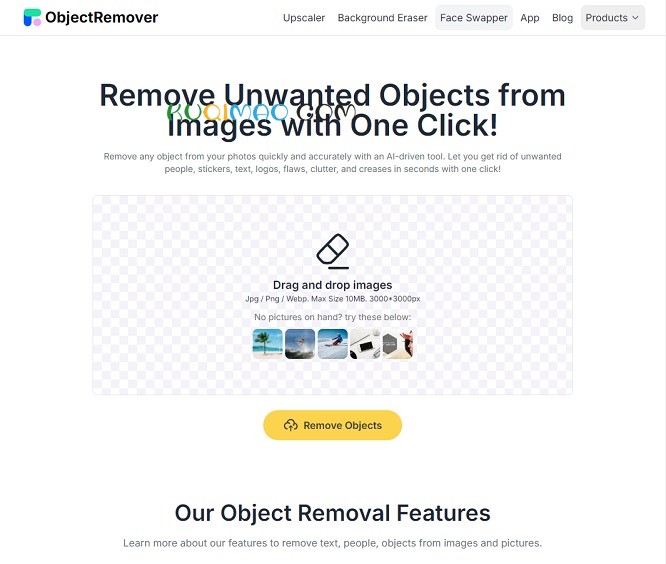 Object Remover网站截图