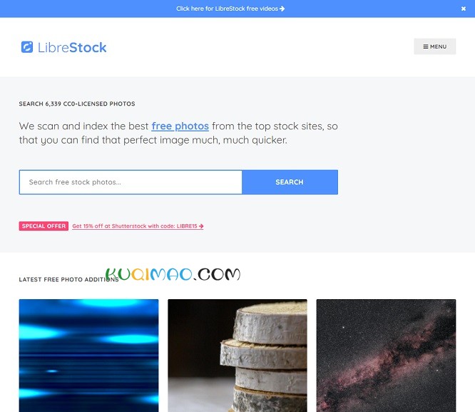 LibreStock网站截图