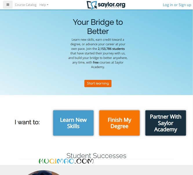 Saylor网站截图