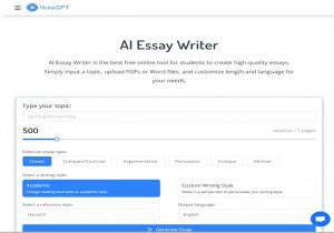 AI Essay Writer