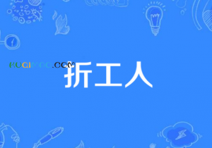 折工人是什么意思