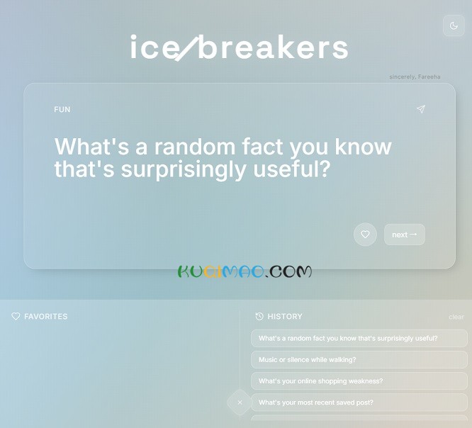 icebreakers网站截图