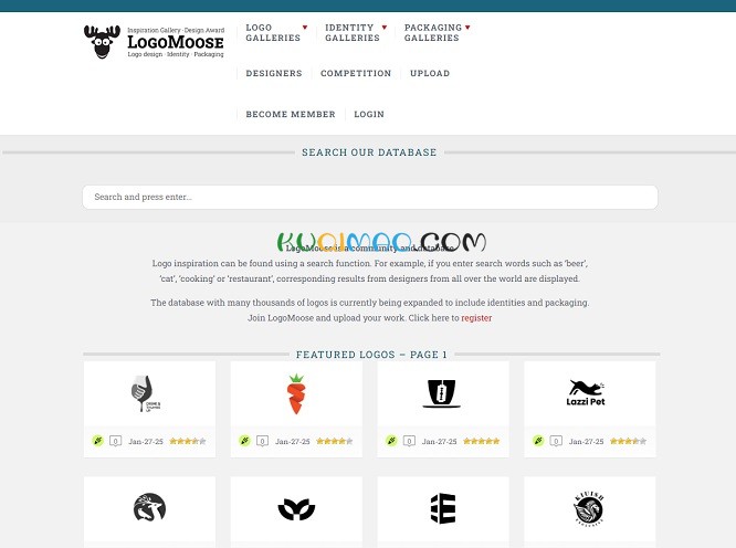 logomoose网站截图